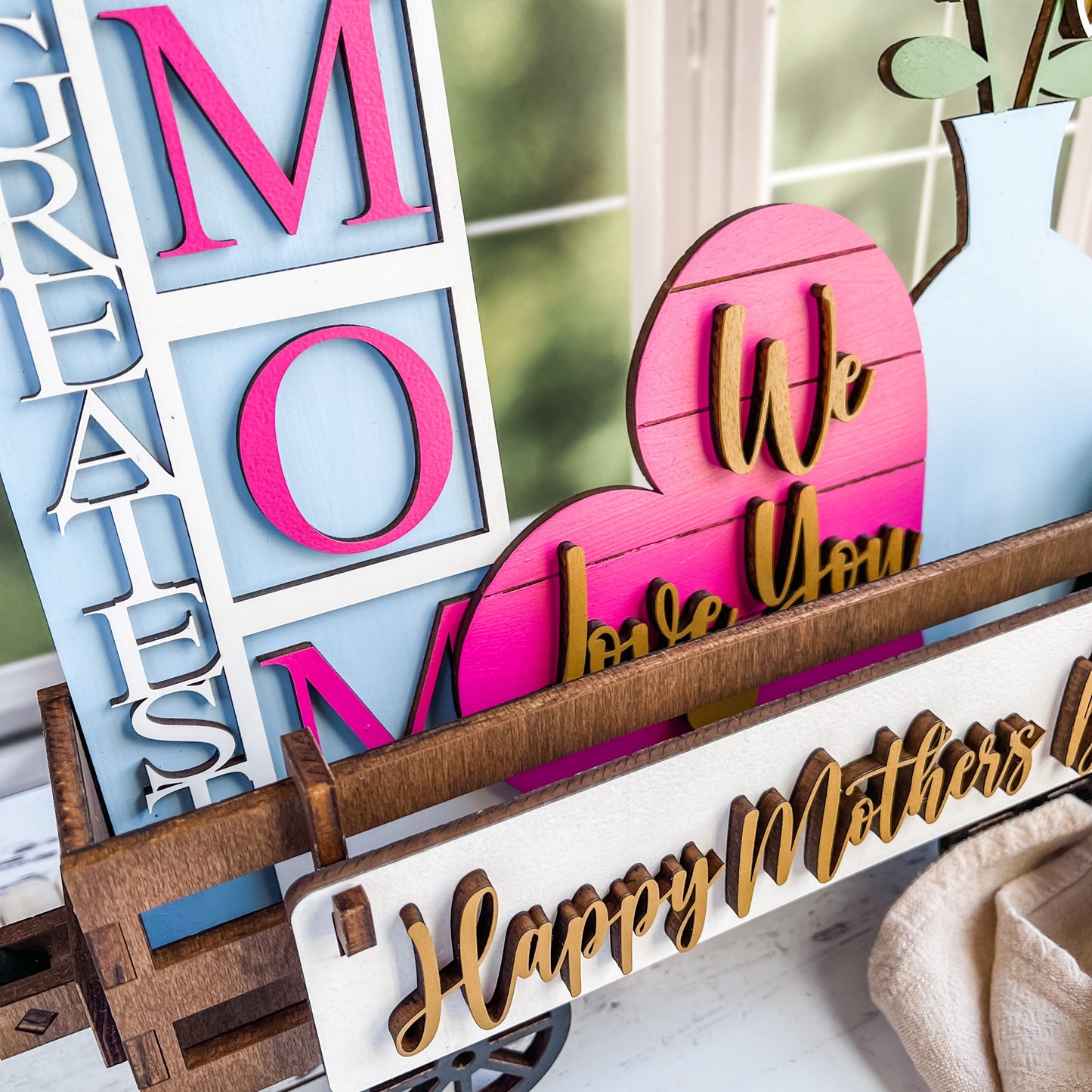 Add on for Shelf Sitter - Mother's Day Theme