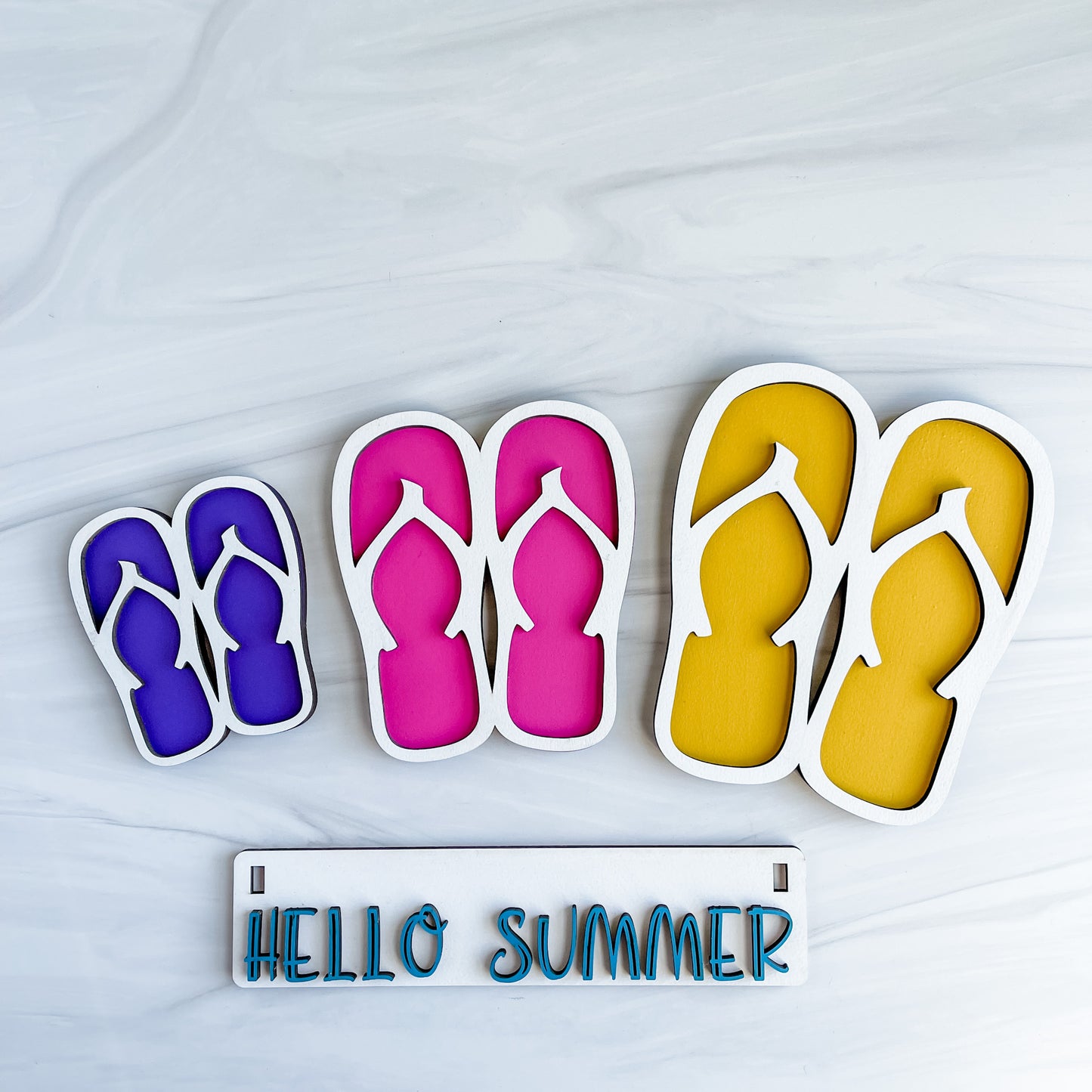 Add on for Shelf Sitter - Hello Summer