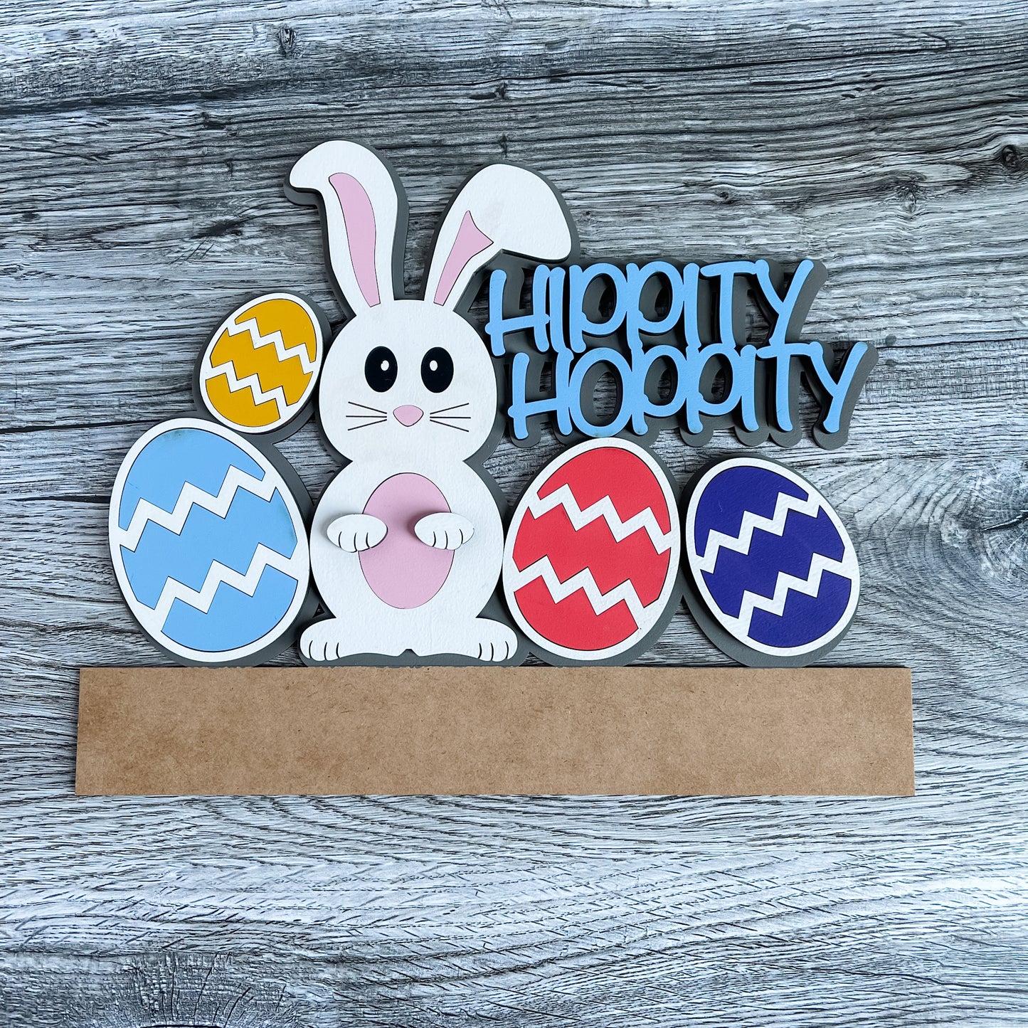 Add On Easter Bunny Theme for Interchangeable Round Signs