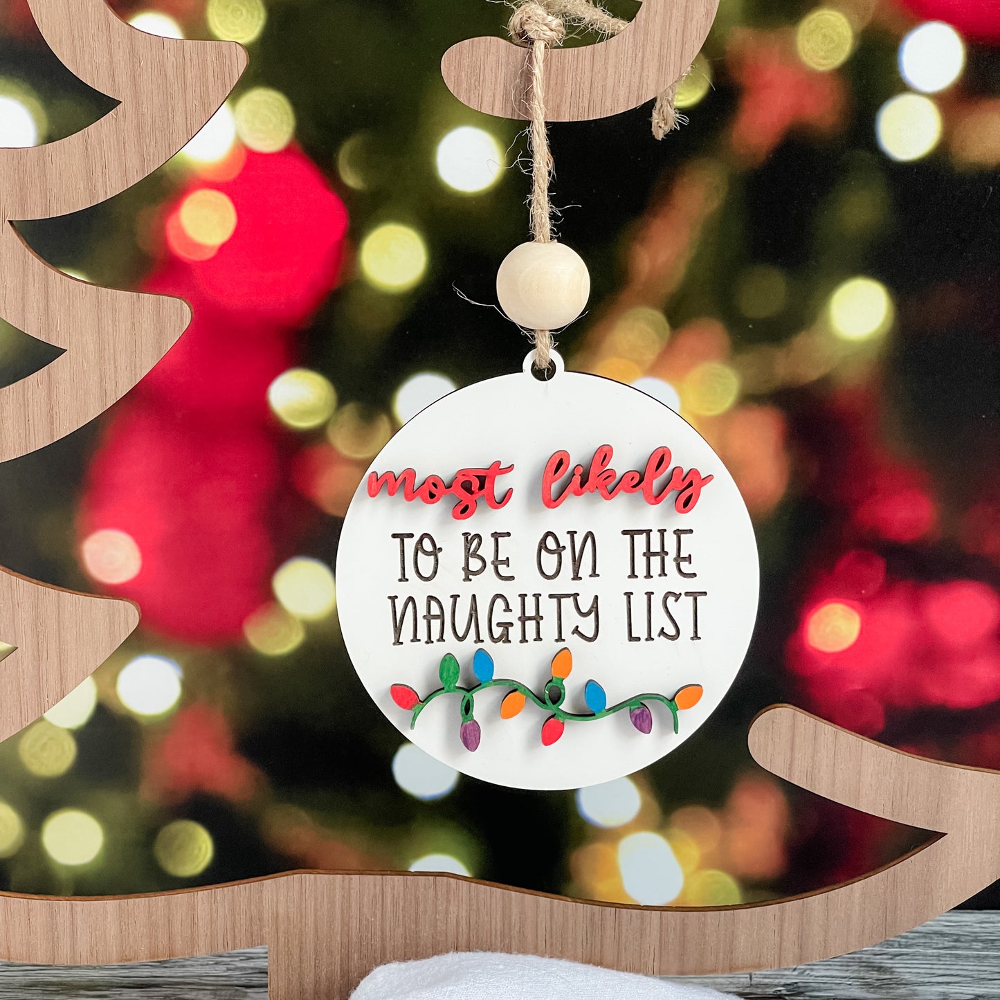 Funny "Most Likely" Ornaments