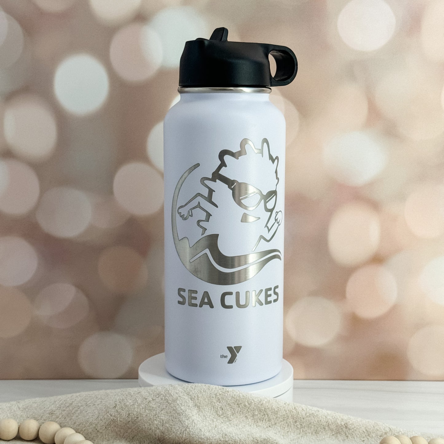 Sea Cukes Personalized 32oz Water Bottle