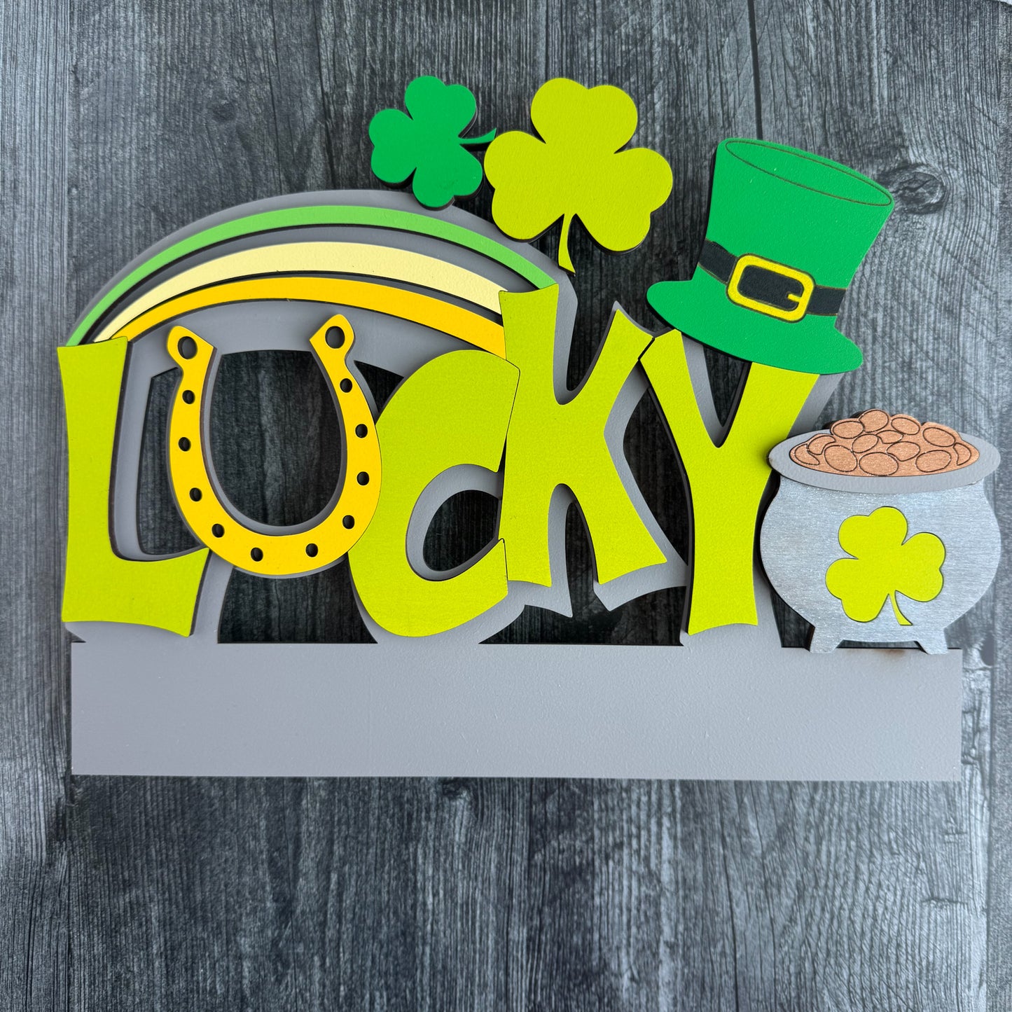 Add On St Patrick's Theme for Interchangeable Round Signs