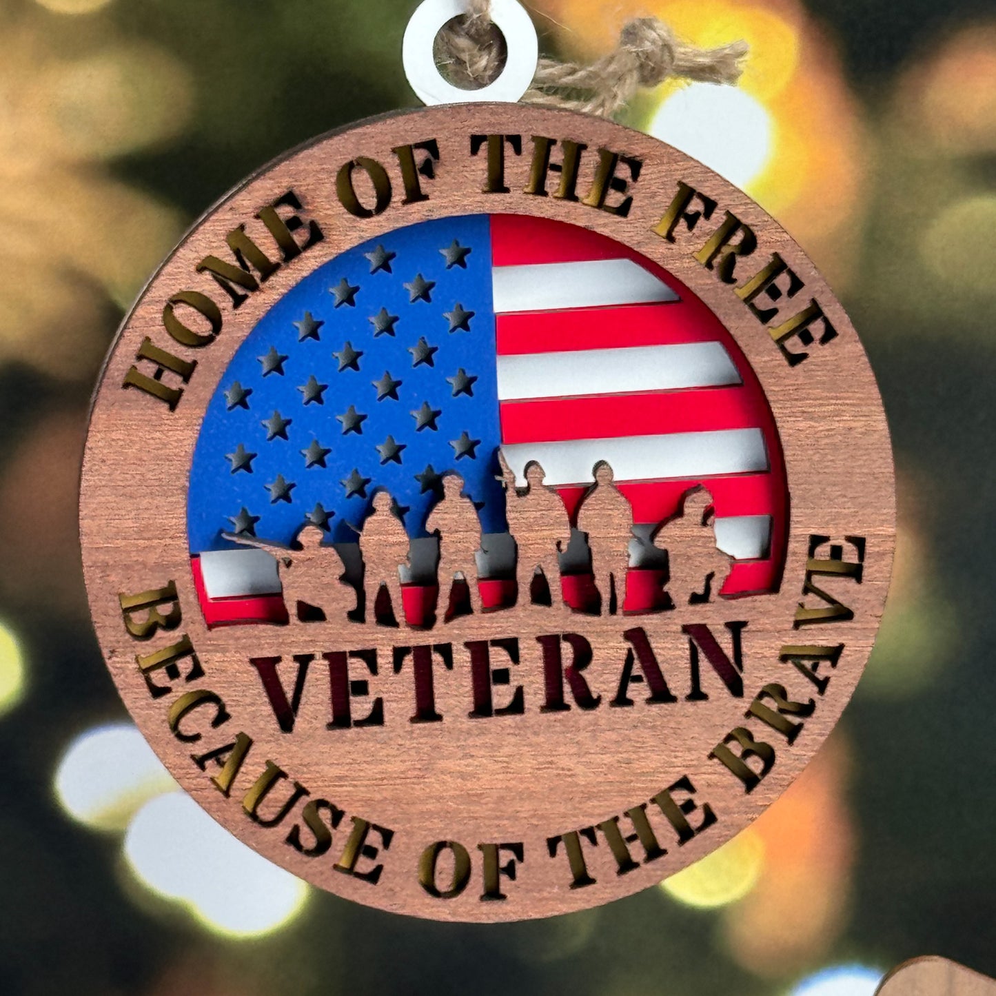 Veterans Ornament