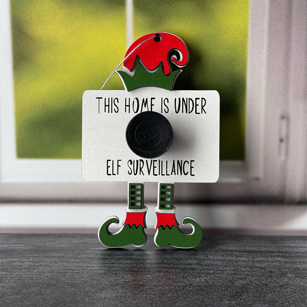 Elf Surveillance Ornament