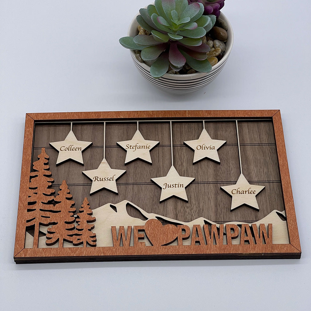 Hanging Star Frame